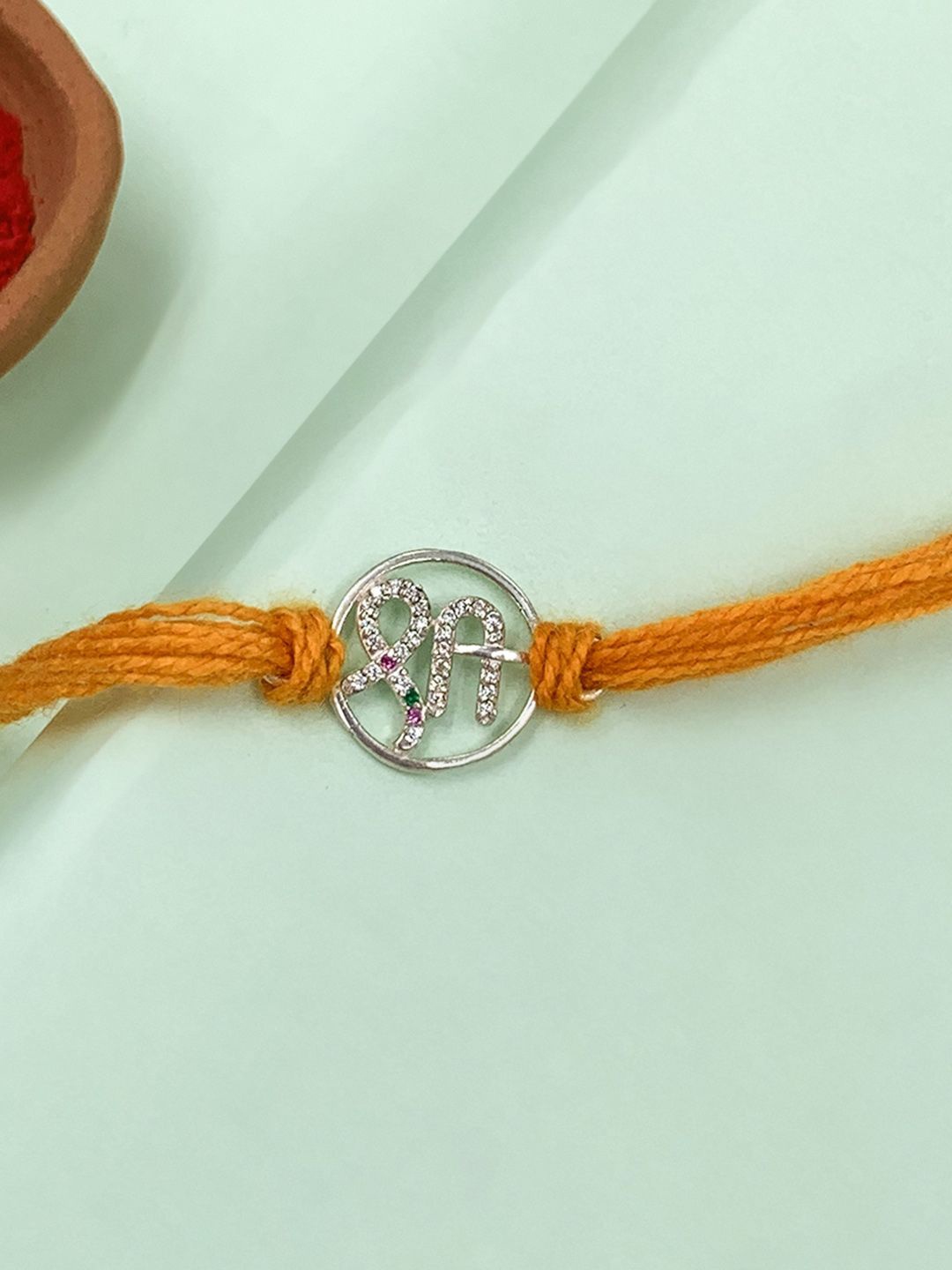 

Unniyarcha Thread Rakhi, Silver