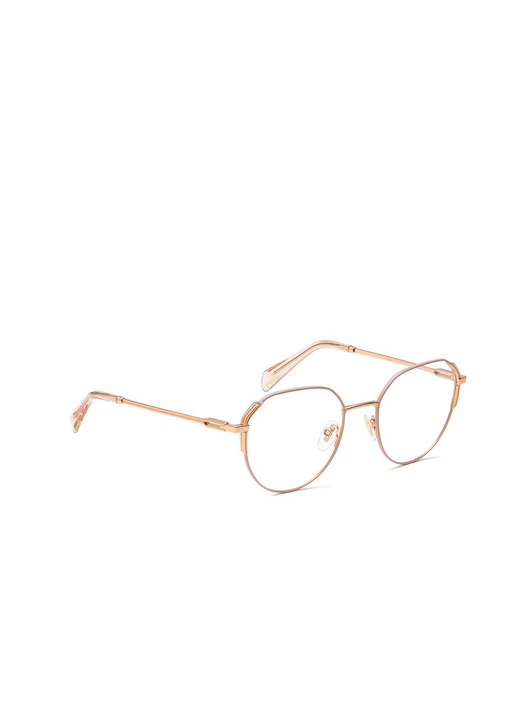 

Police Women Full Rim Round Frames, Gold