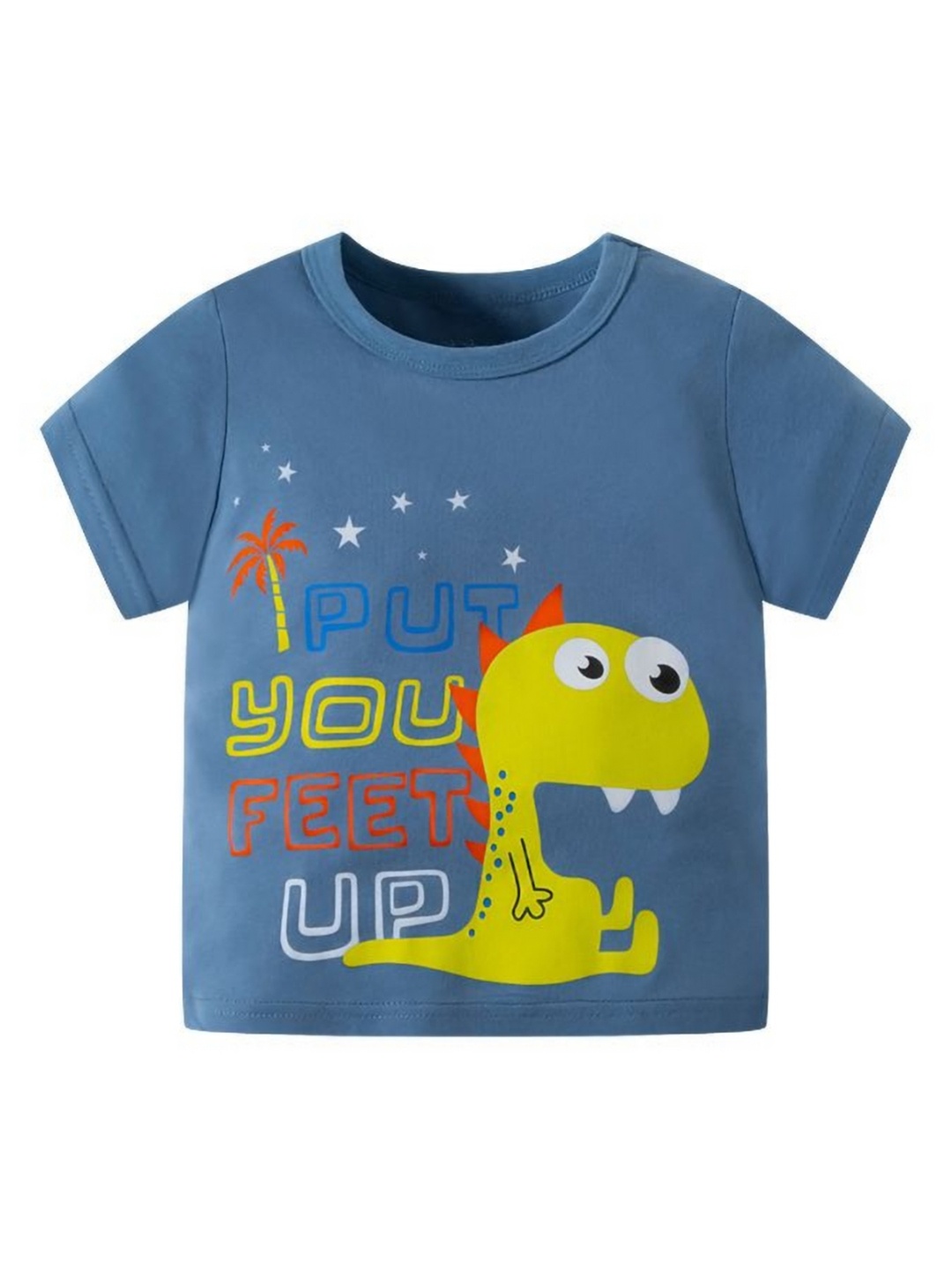 

StyleCast Kids Printed Applique T-shirt, Blue