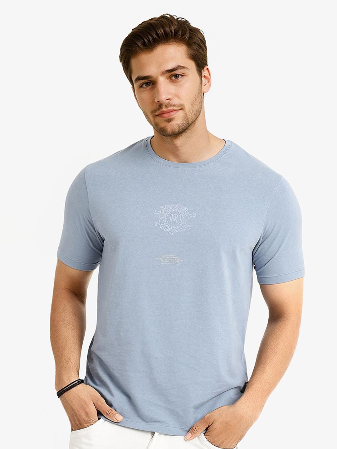 

RARE RABBIT Men T-shirt, Blue