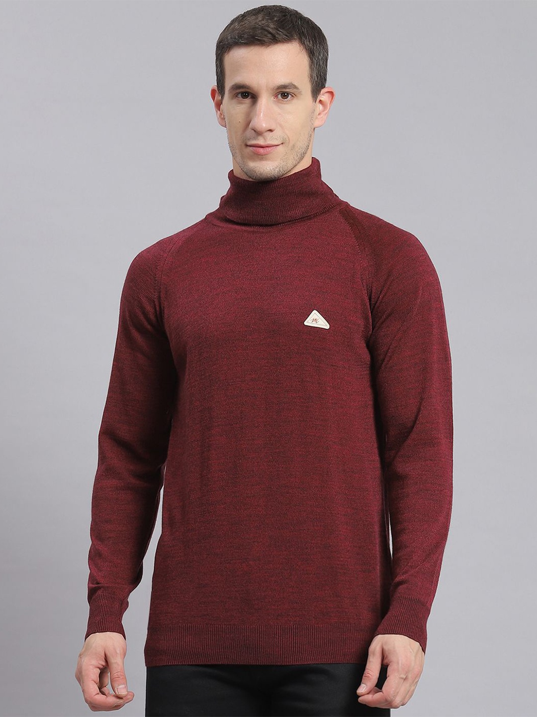 

Monte Carlo Men Woollen Pullover, Maroon