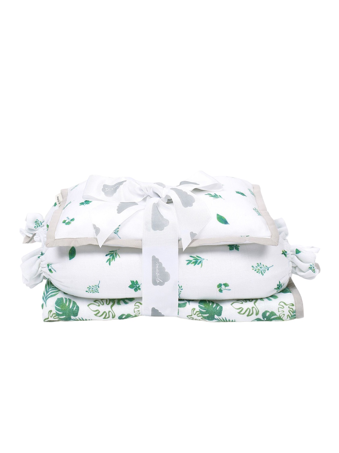 

Masilo Infants Printed Mini Cot Set, White