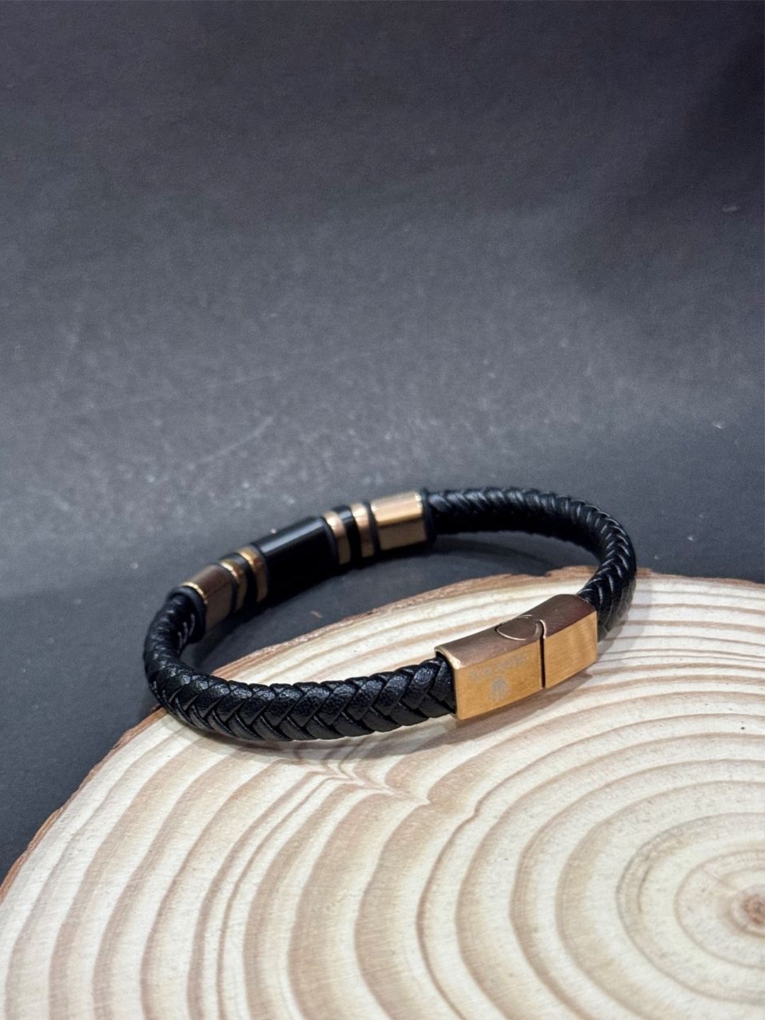 

The Jewellery Tale Men Gold-Plated Charm Bracelet