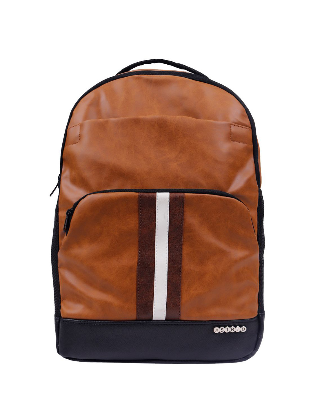 

ASTRID Men Colourblocked Backpack, Brown