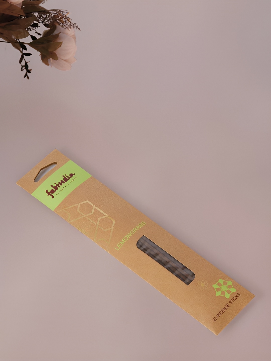 

Fabindia Standalone Beige Colored 25 Pieces Lemongrass Incense Stick