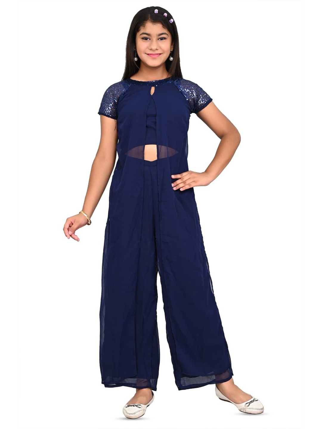 

FELLAMO Women Solid Basic Jumpsuit, Blue