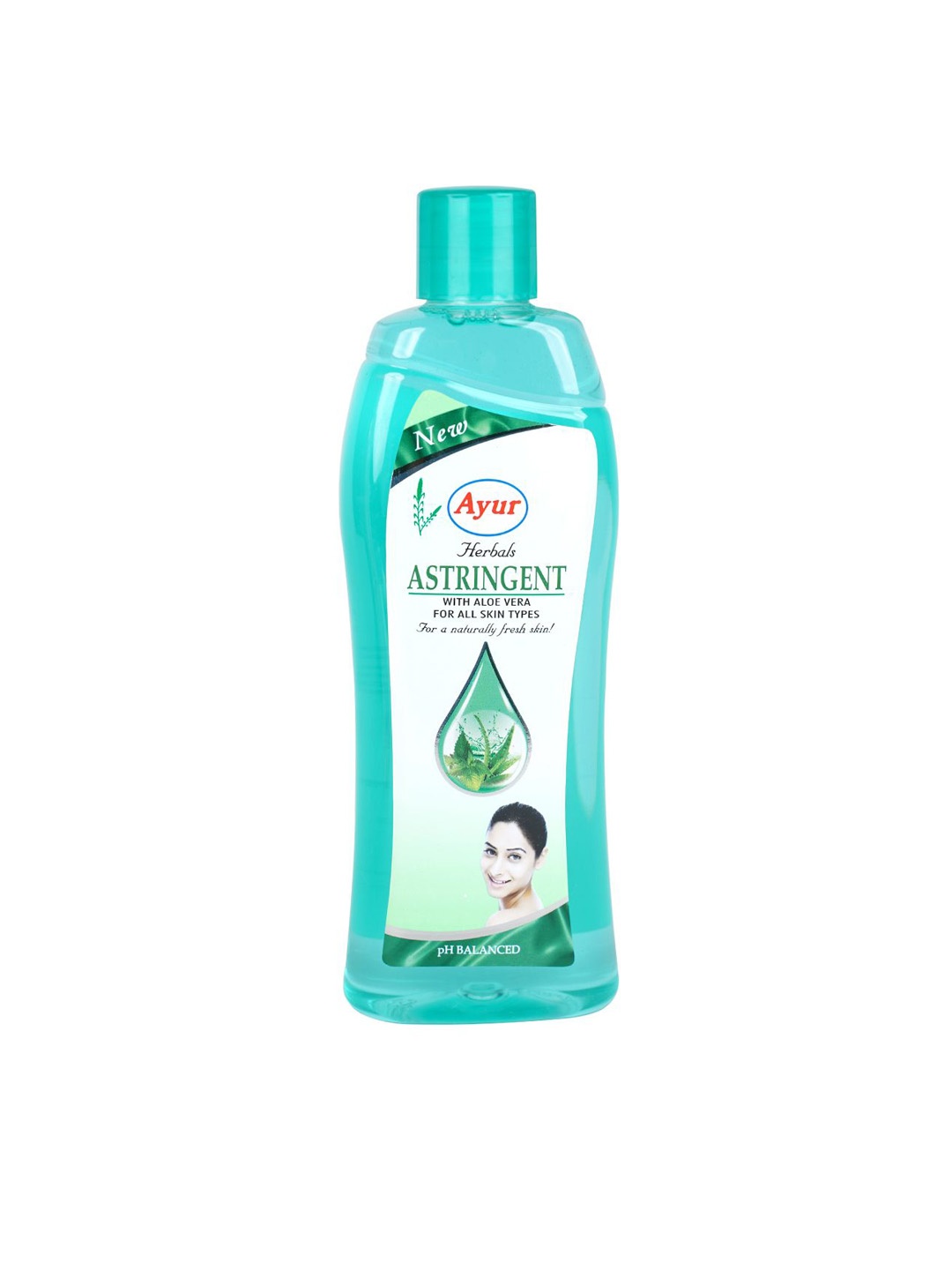 

AYUR HERBALS Astringent After Shave Lotion With Aloevera-500ml, Turquoise blue