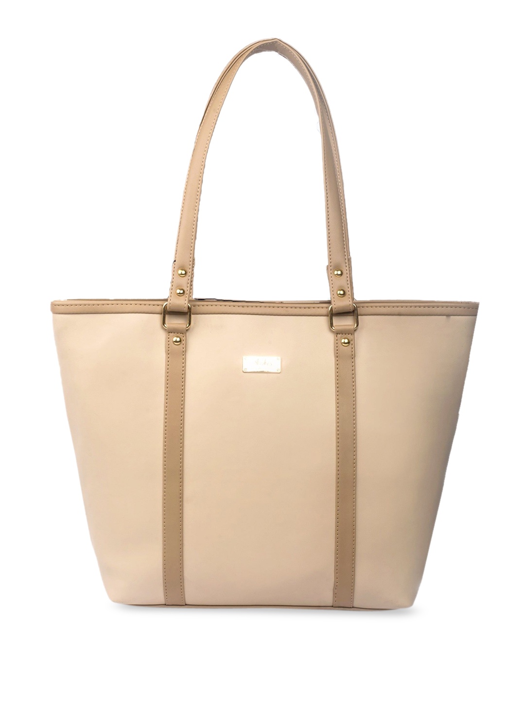 

Strokes by Namrata Mehta PU Bucket Tote Bag, Cream