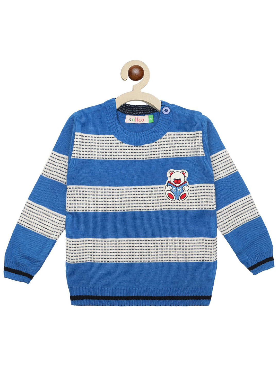 

KNITCO Unisex Kids Pullover, Blue
