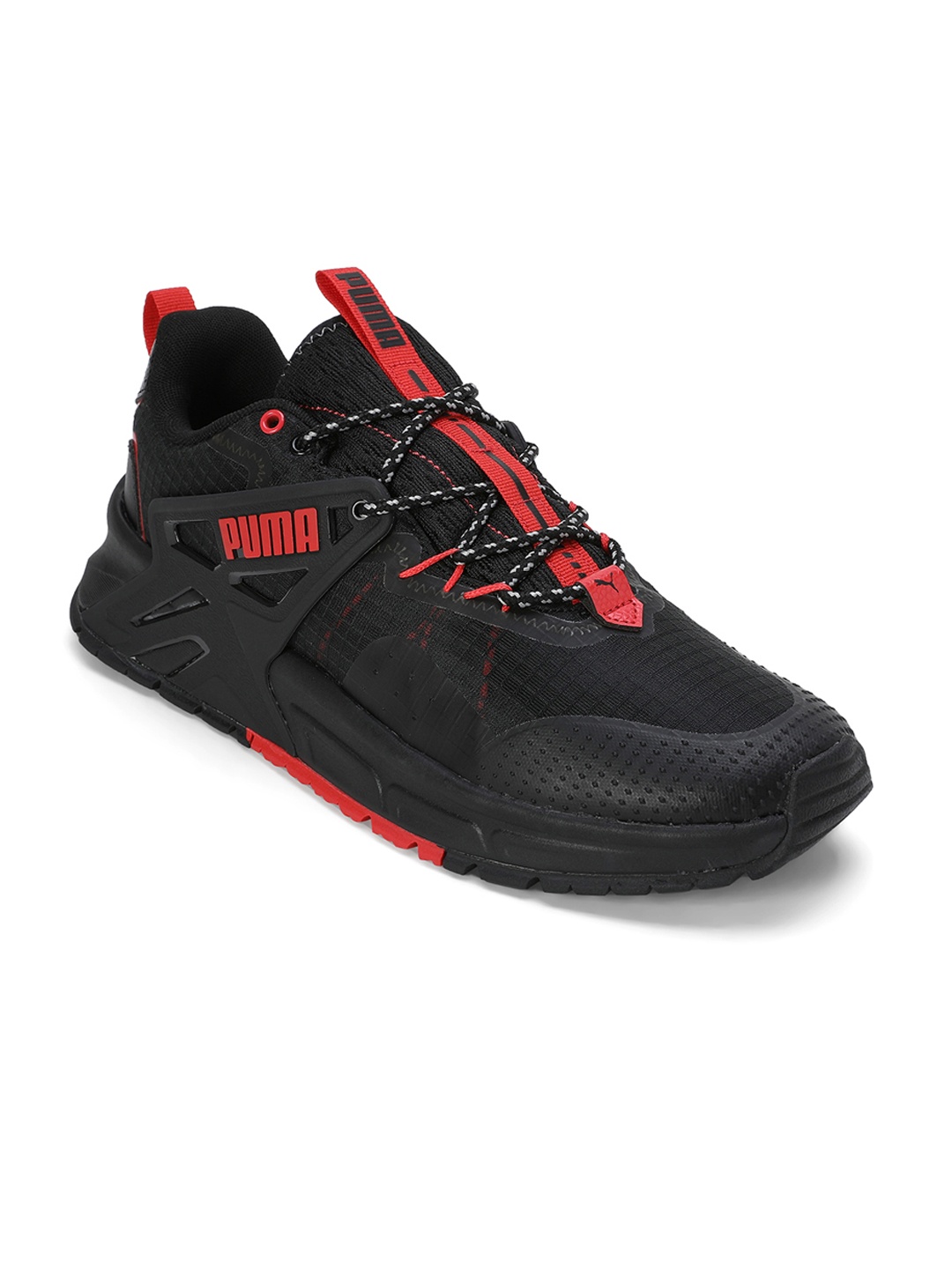 

Puma Unisex Pacer+ Trail Textured Sneakers, Black