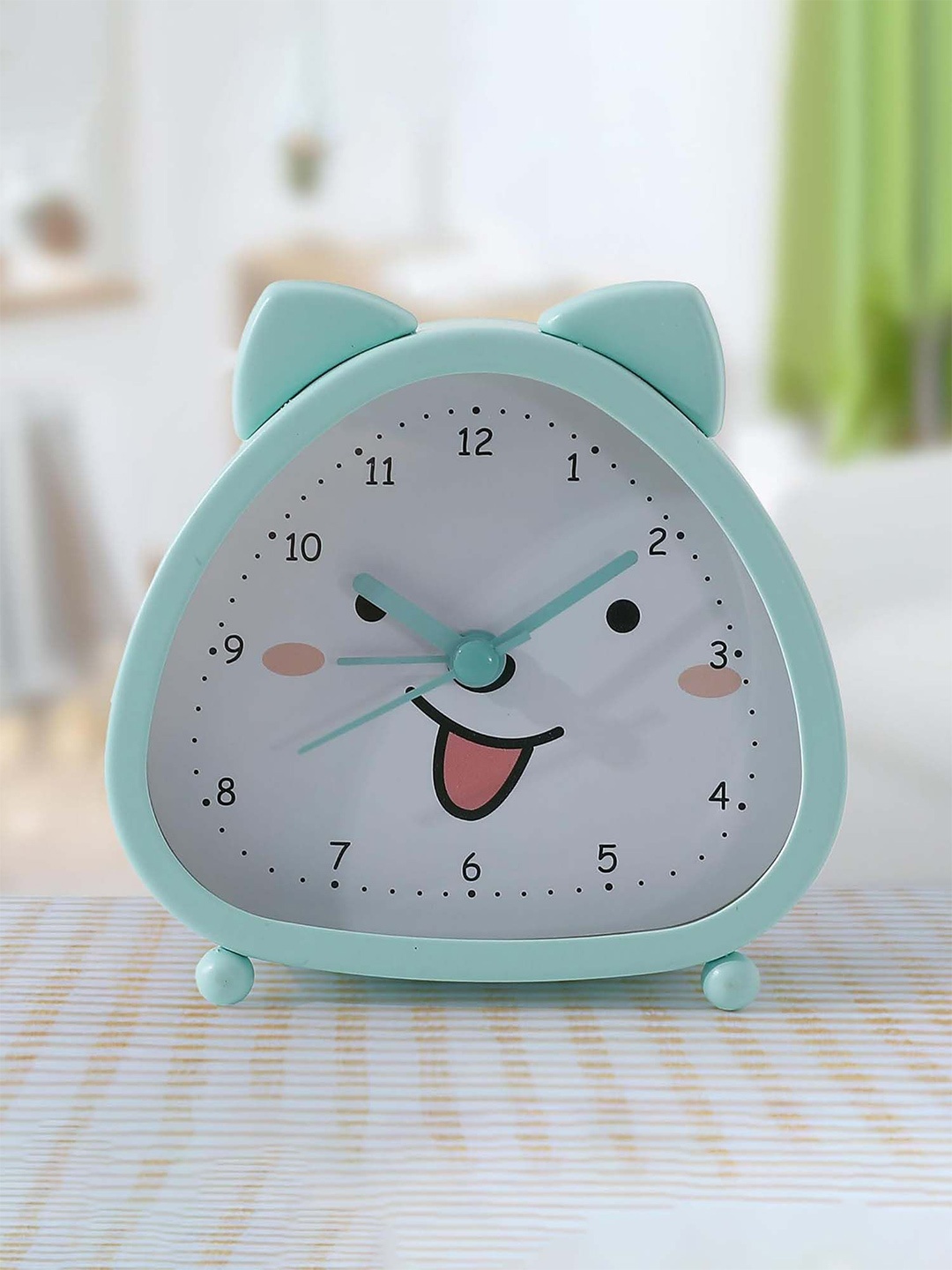 

Ekhasa Blue & White Quirky Contemporary Alarm Clock