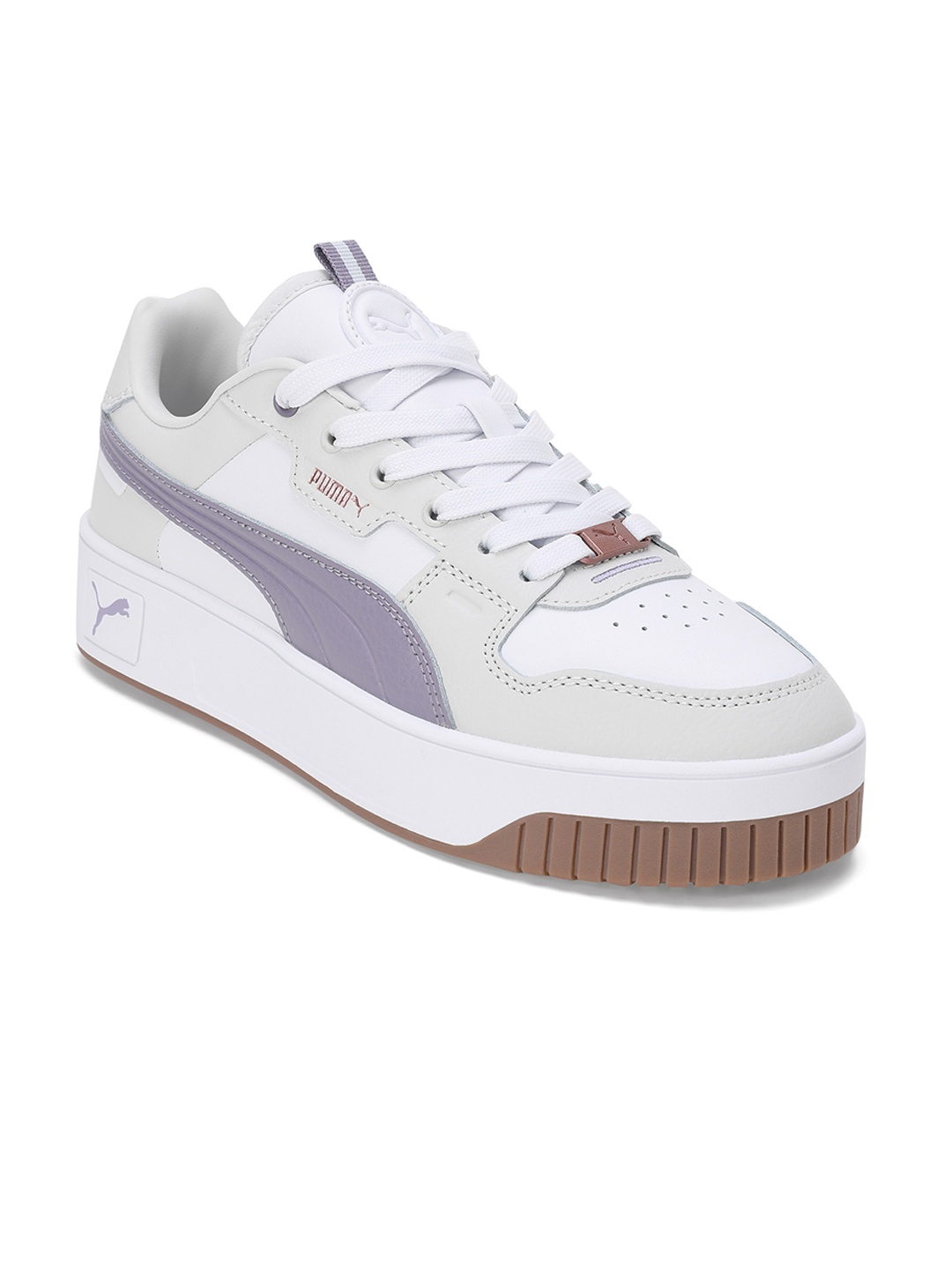

Puma Women Carina Street Lux Perforations Sneakers, White