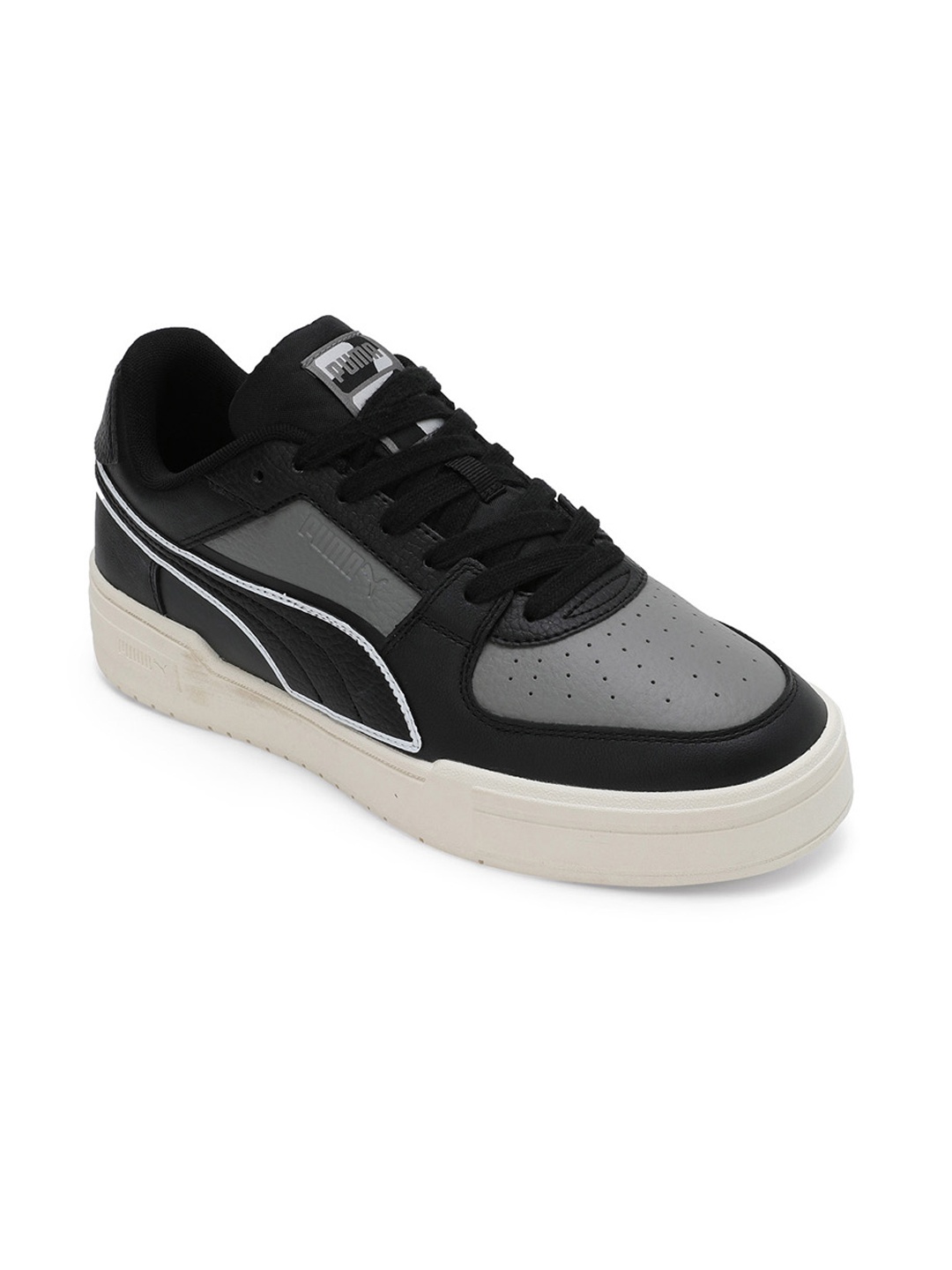 

Puma Unisex CA Pro Classic Contour Colourblocked Sneakers, Grey