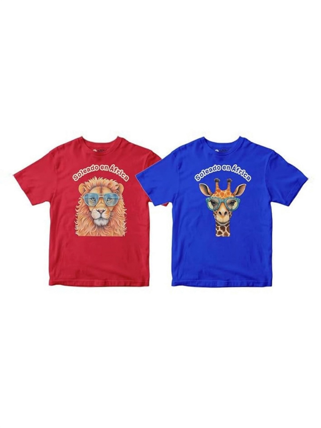 

allorio kids Premium Boys Pack Of 2 Printed Pure Cotton Slim Fit T-shirt, Red