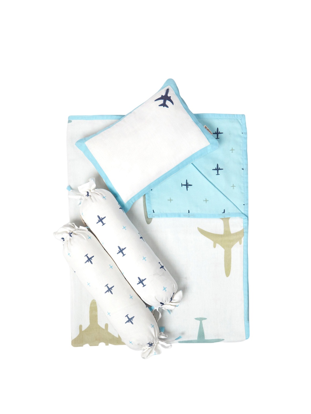 

Masilo Kids Breathable Mini Cot Set, Blue