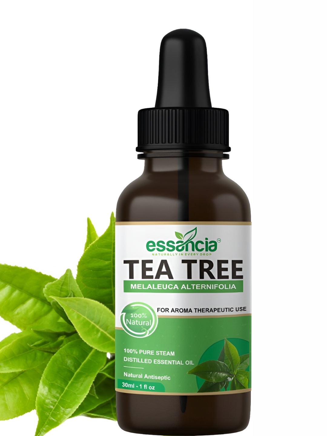 

essancia Tea Tree Essential Oil For Skin Care -30ml, Green