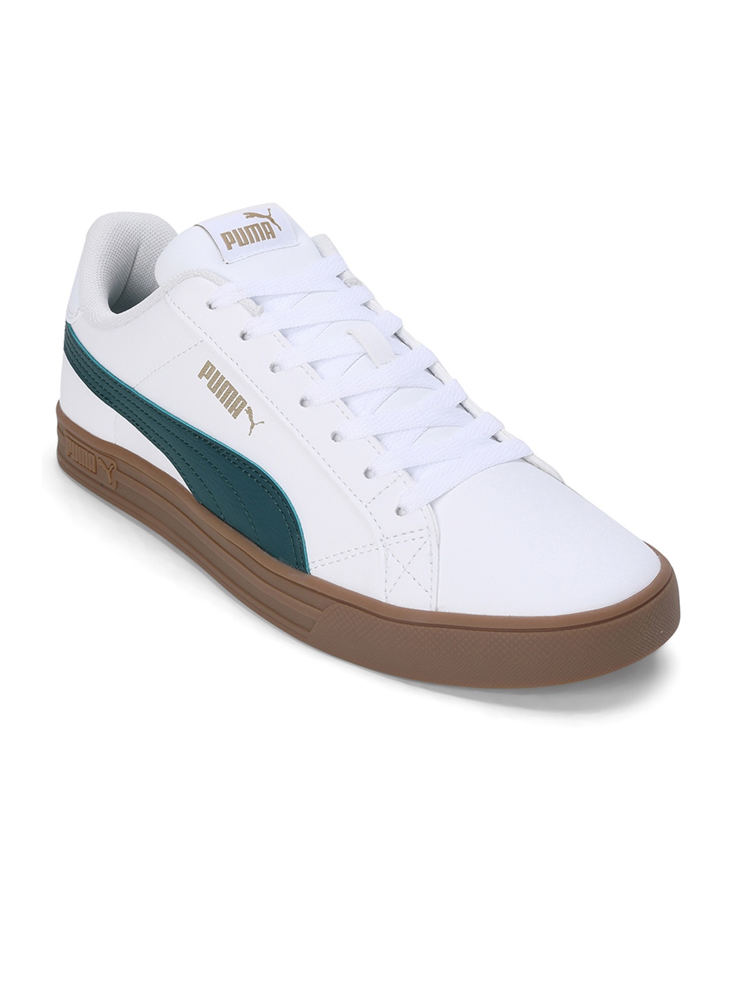 

Puma Unisex Smash Vulc V3 Trainers, White