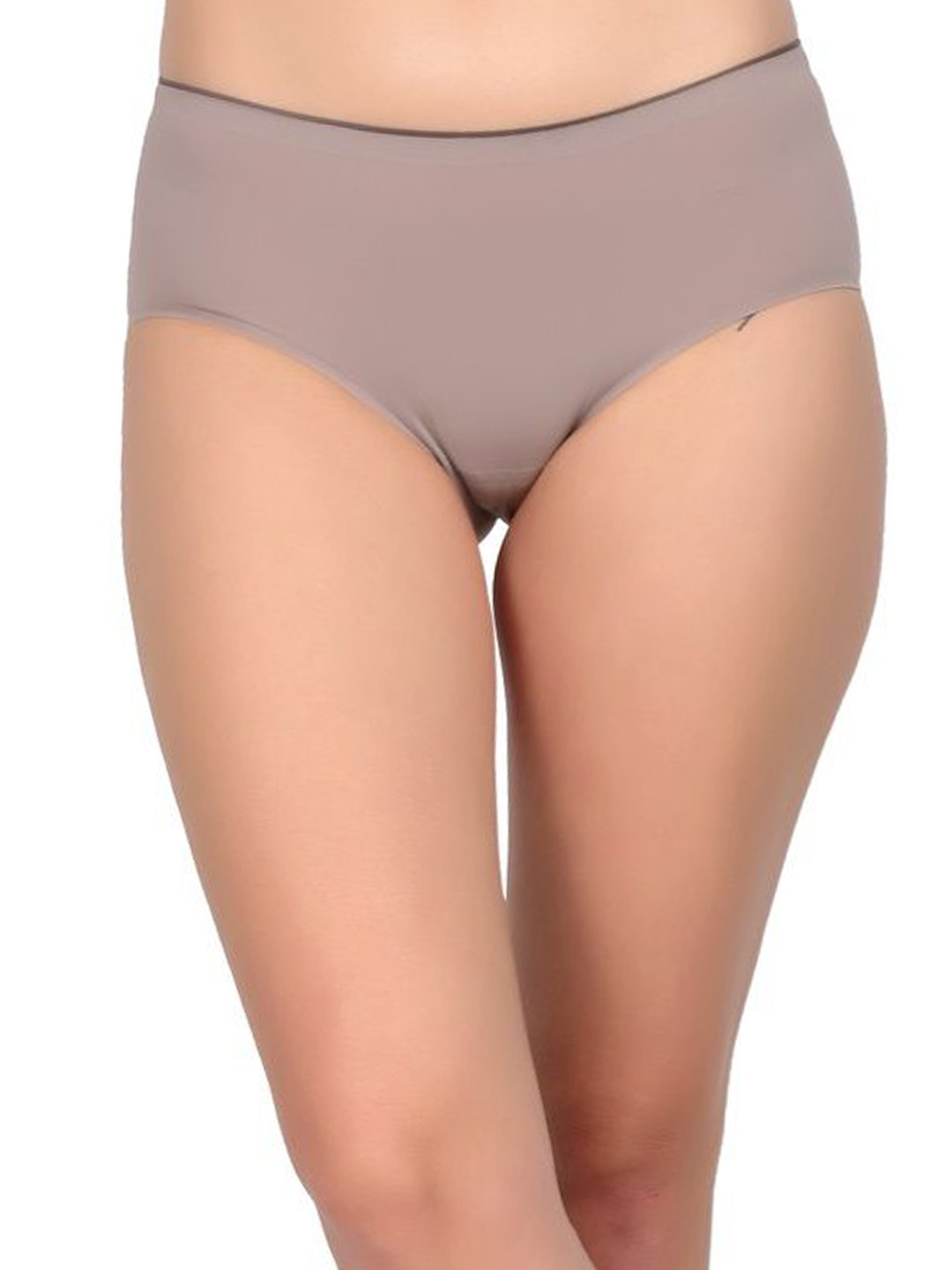 

bare dezire Mid-Rise Hipster Seamless Briefs BZ_SLPW_85_GREY_S