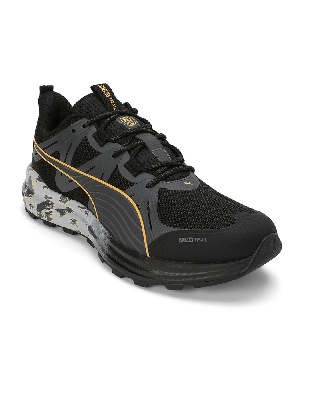

Puma Unisex Reflect Lite Trail Landslide Running Shoes, Black