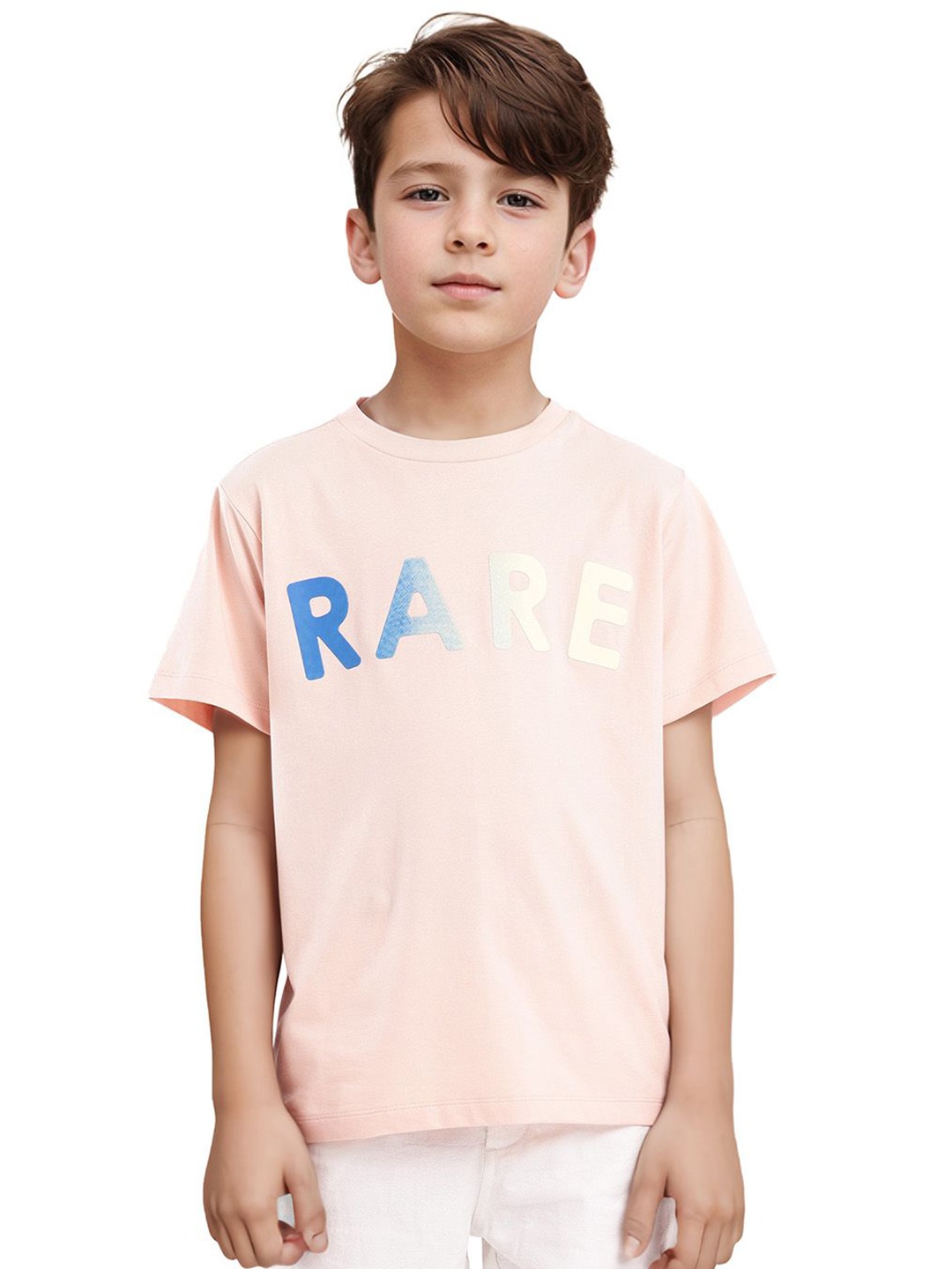 

Rare Ones Boys Graphic Print T-Shirt, Pink