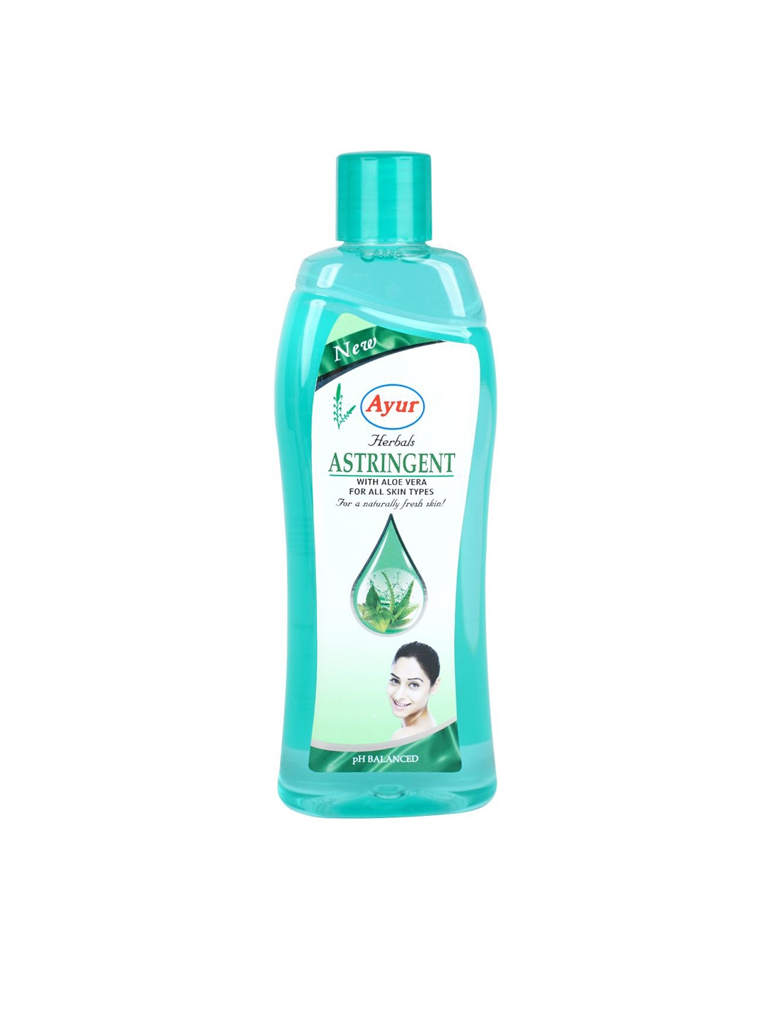 

AYUR HERBALS Astringent After Shave Lotion With Aloevera-200ml, Turquoise blue