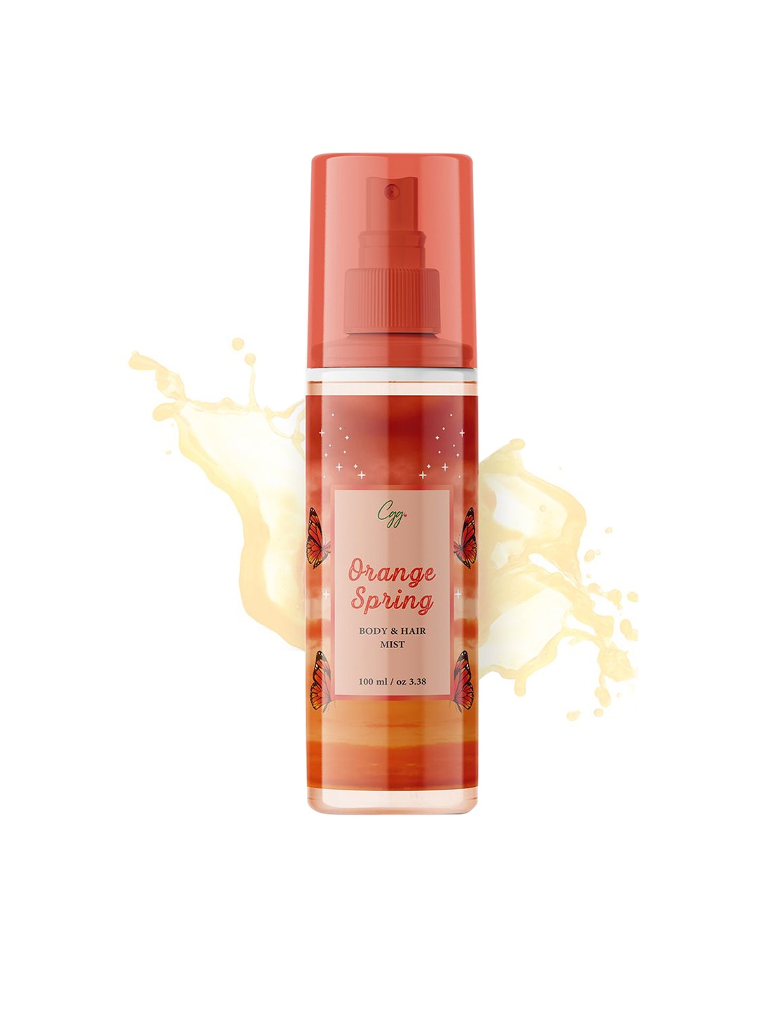 

CGG Cosmetics Orange Spring Body & Hair Mist - 100 ml, White