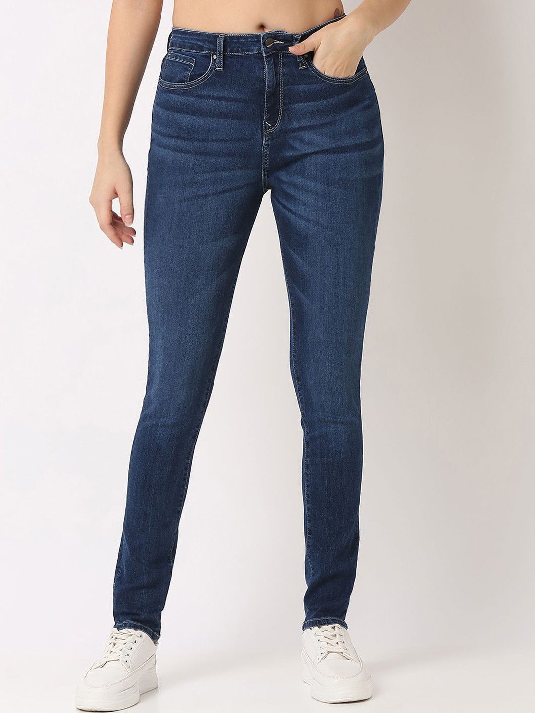 

SPYKAR Women Skinny Fit Jeans, Blue