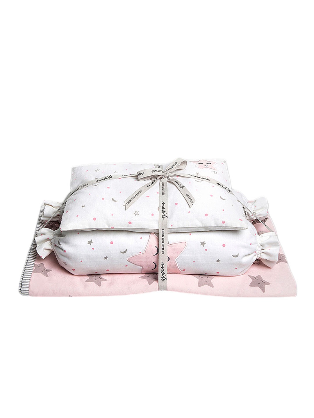 

Masilo Kids Printed Baby Bed Sets, Pink