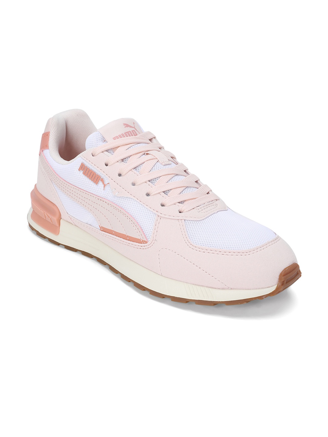 

Puma Women Graviton Colourblocked Sneakers, White