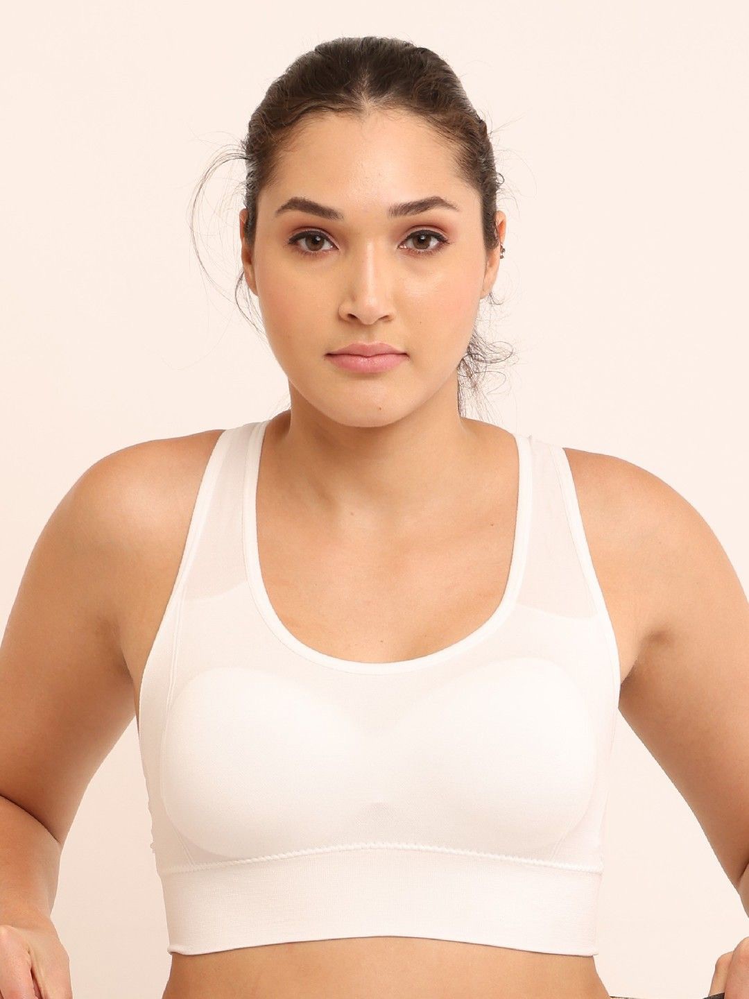 

Poftik Full Coverage Lightly Padded Bra, White