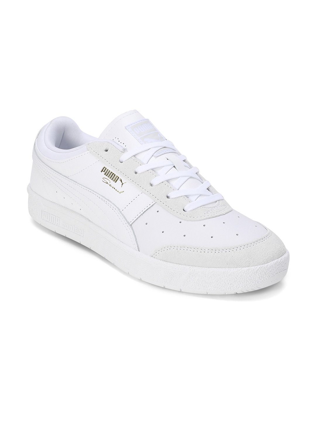 

Puma Unisex Perforated Seoul Sneakers, White