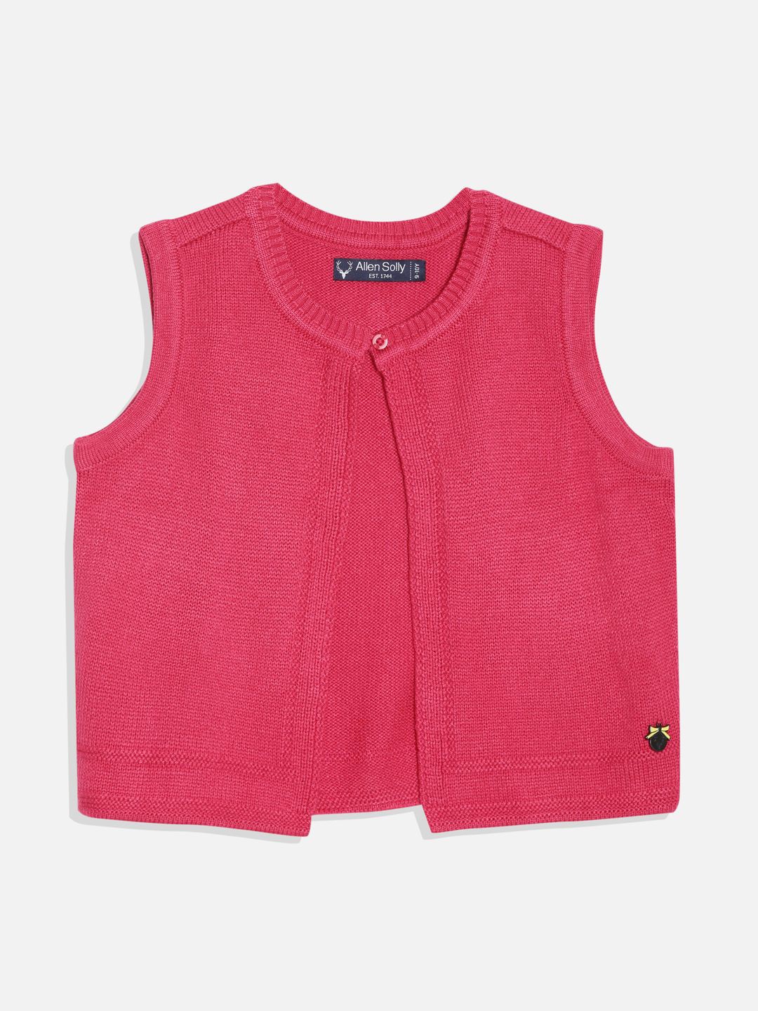 

Allen Solly Junior Girls Self Design Regular Fit Sweater, Pink