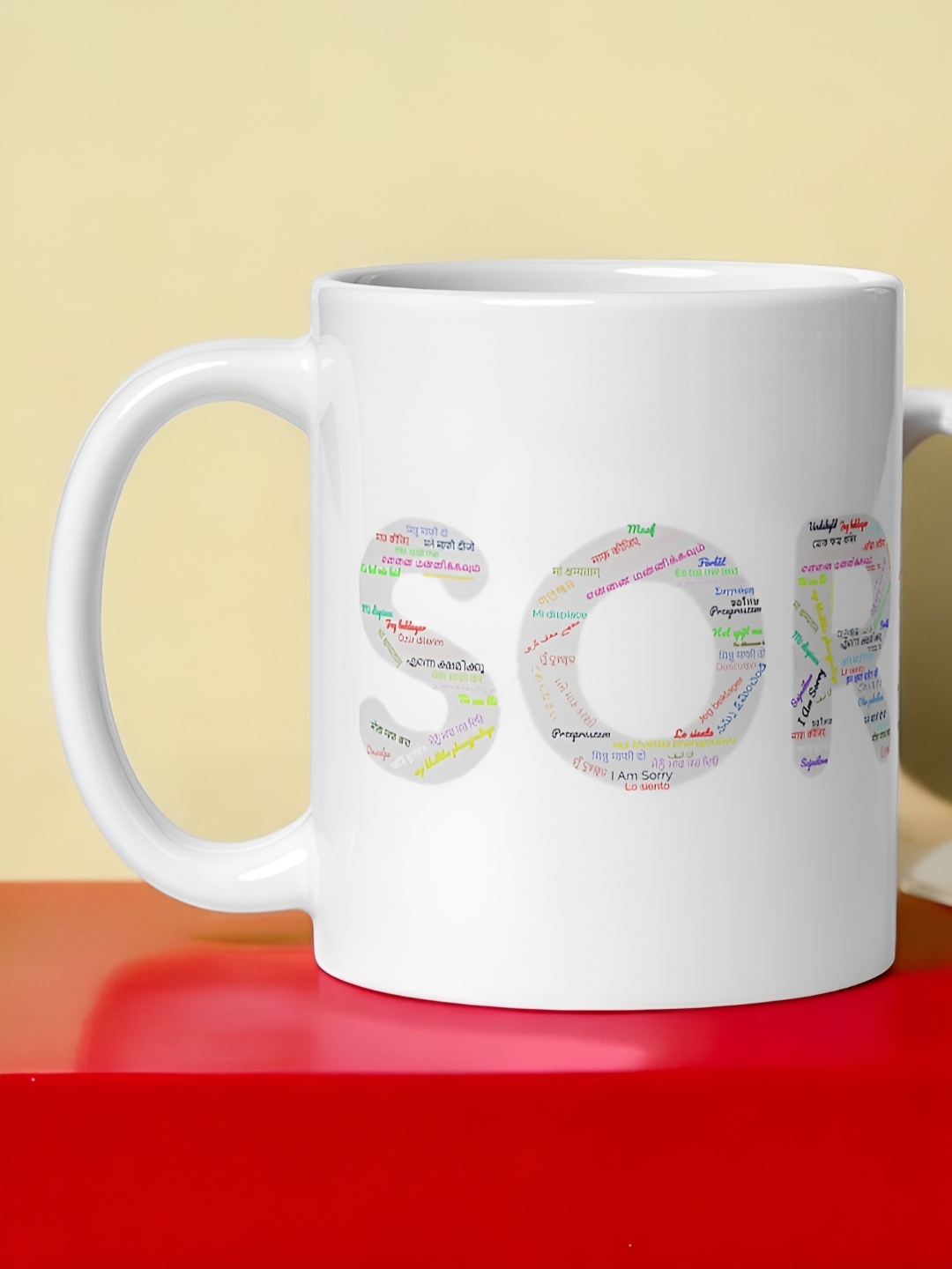 

bettergiftflowers White & Blue Printed Ceramic Glossy Cups and Mugs