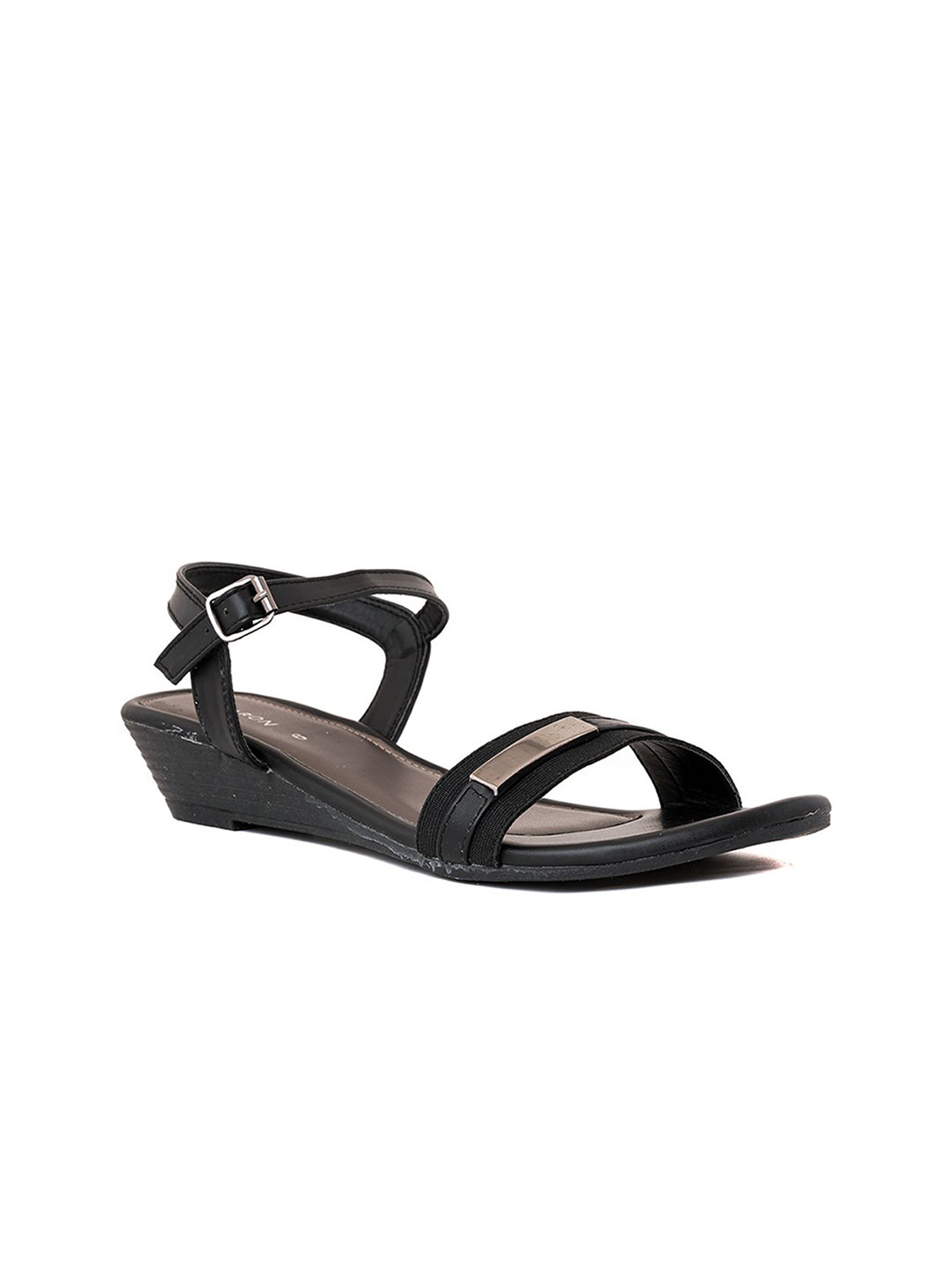 

Khadims Wedge Sandals, Black