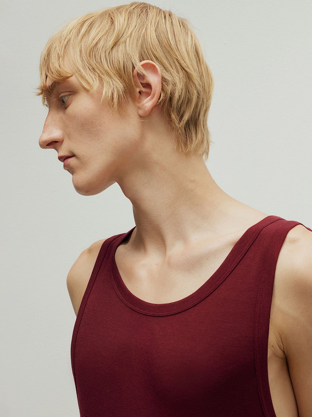 

H&M Slim Fit Vest Top, Red