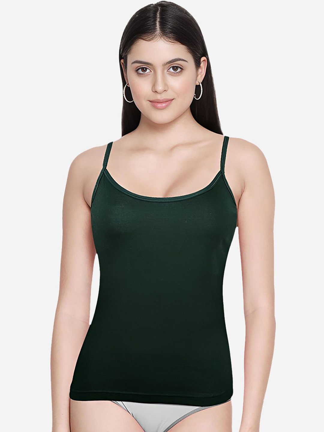 

Susie Solid Non-Padded Camisoles, Green