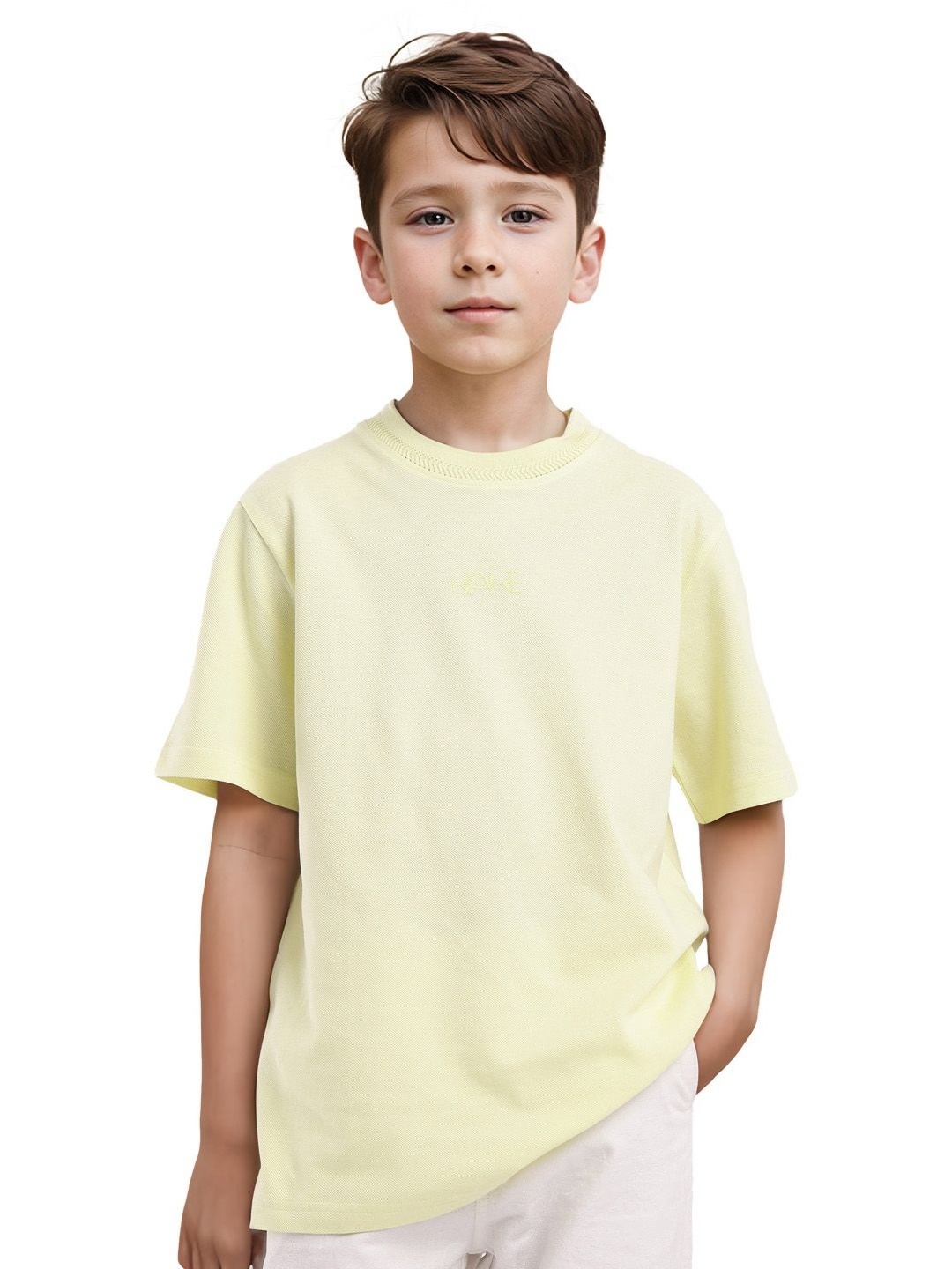 

Rare Ones Boys Embroidered T-Shirt, Yellow