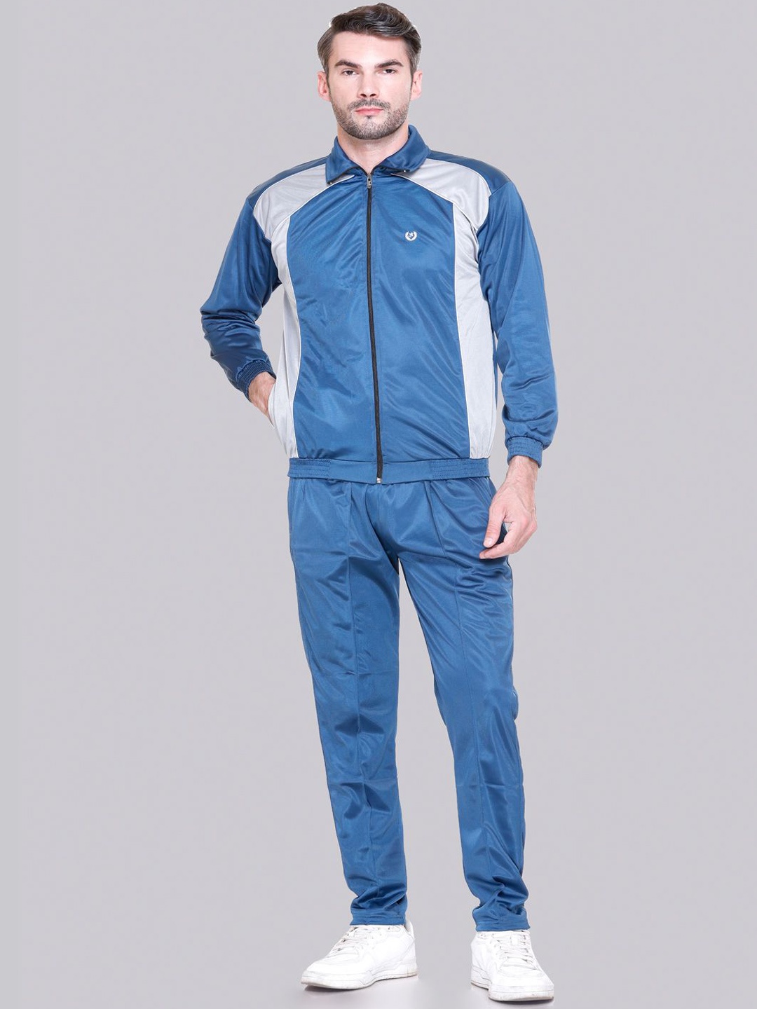 

ELPIDA Polo Collar Tracksuits, Blue