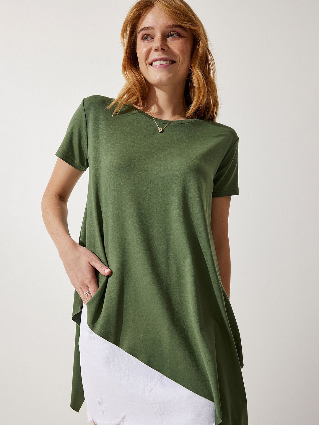 

Happiness istanbul Unisex Tunic, Green