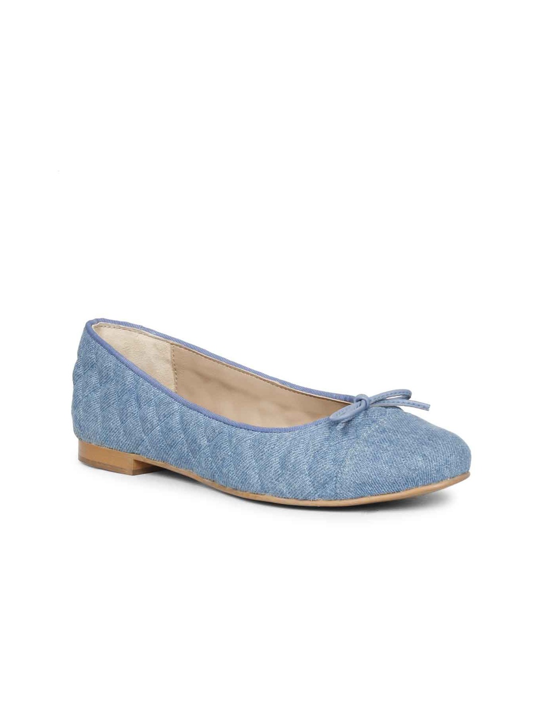 

Saint G Women Printed Ballerinas with Bows Flats, Blue