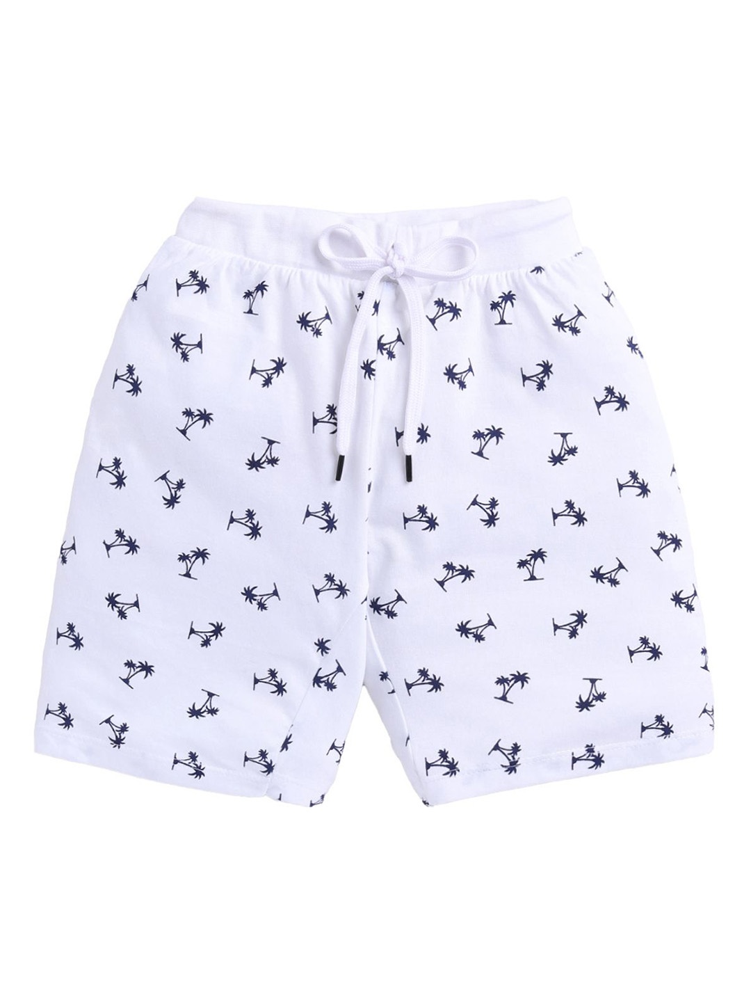 

E-TEENZ Boys Printed Pure Cotton Shorts, White