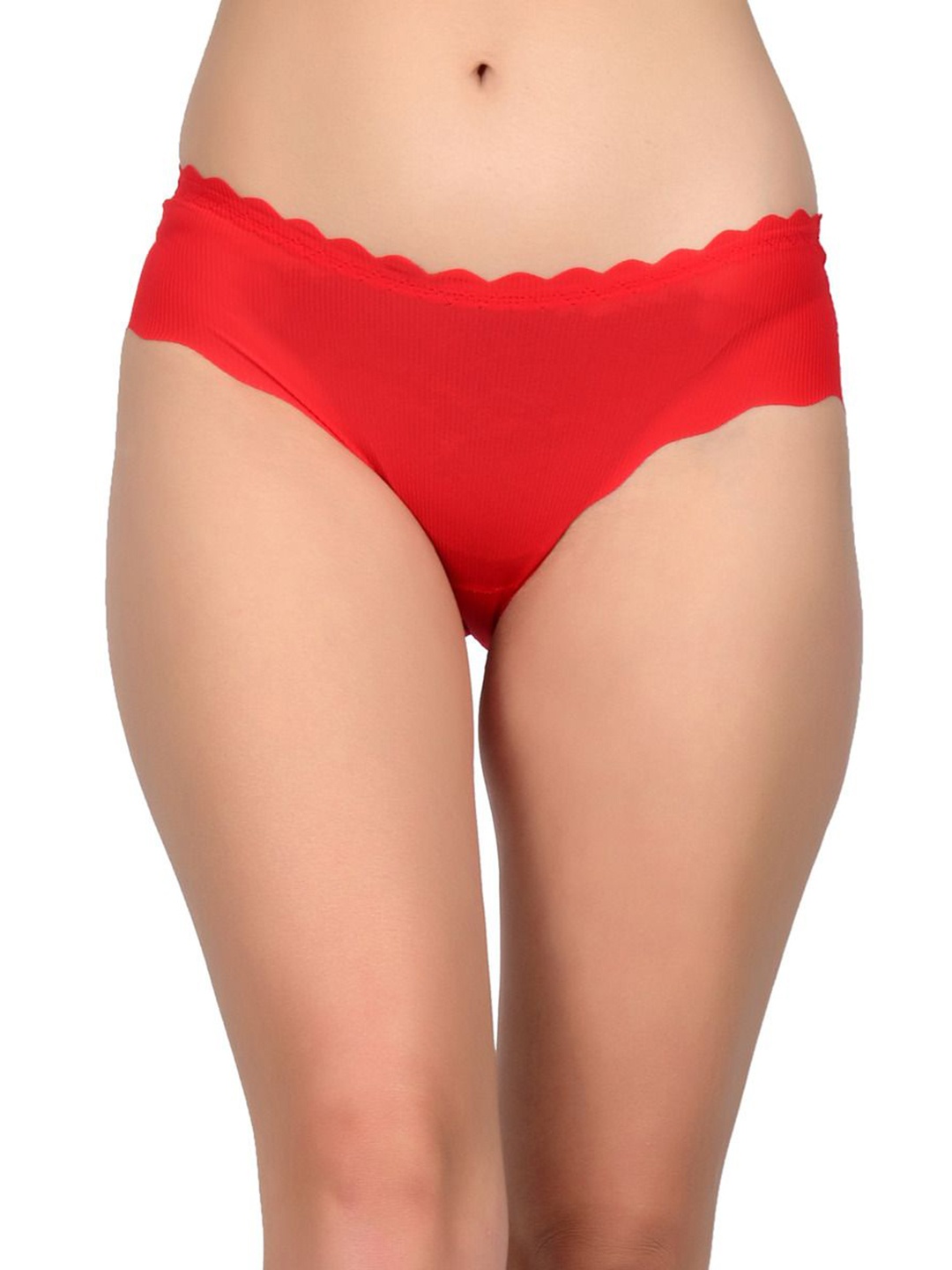 

bare dezire Mid-Rise Basic Seamless Briefs BZ_PNTY_93_RED_S
