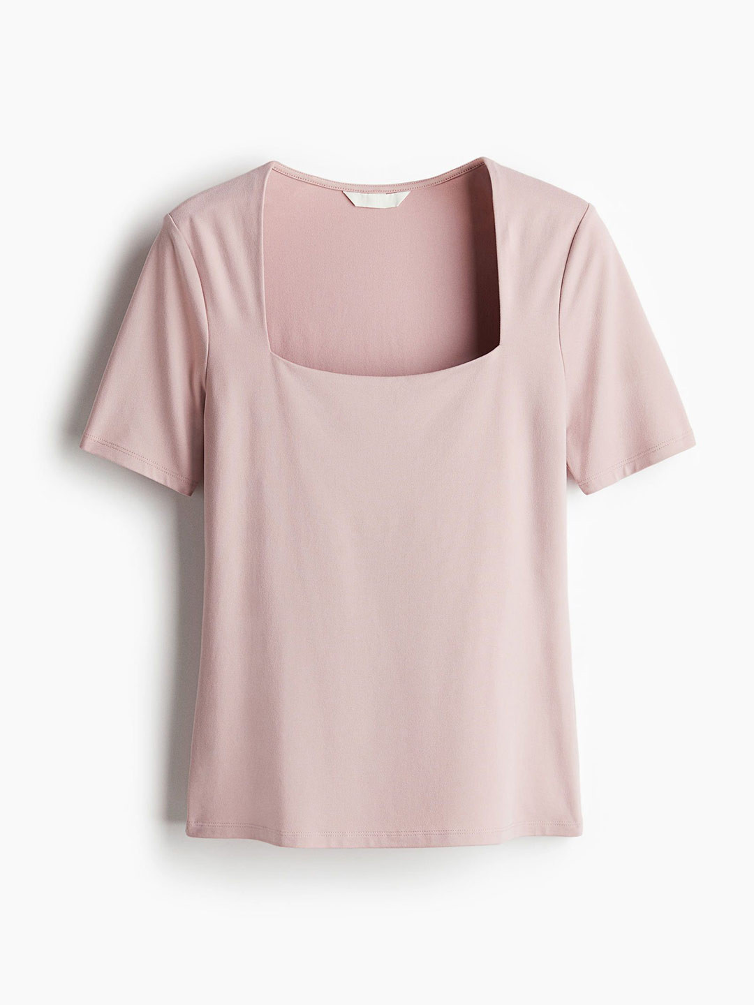 

H&M Square-Neck Tops, Pink