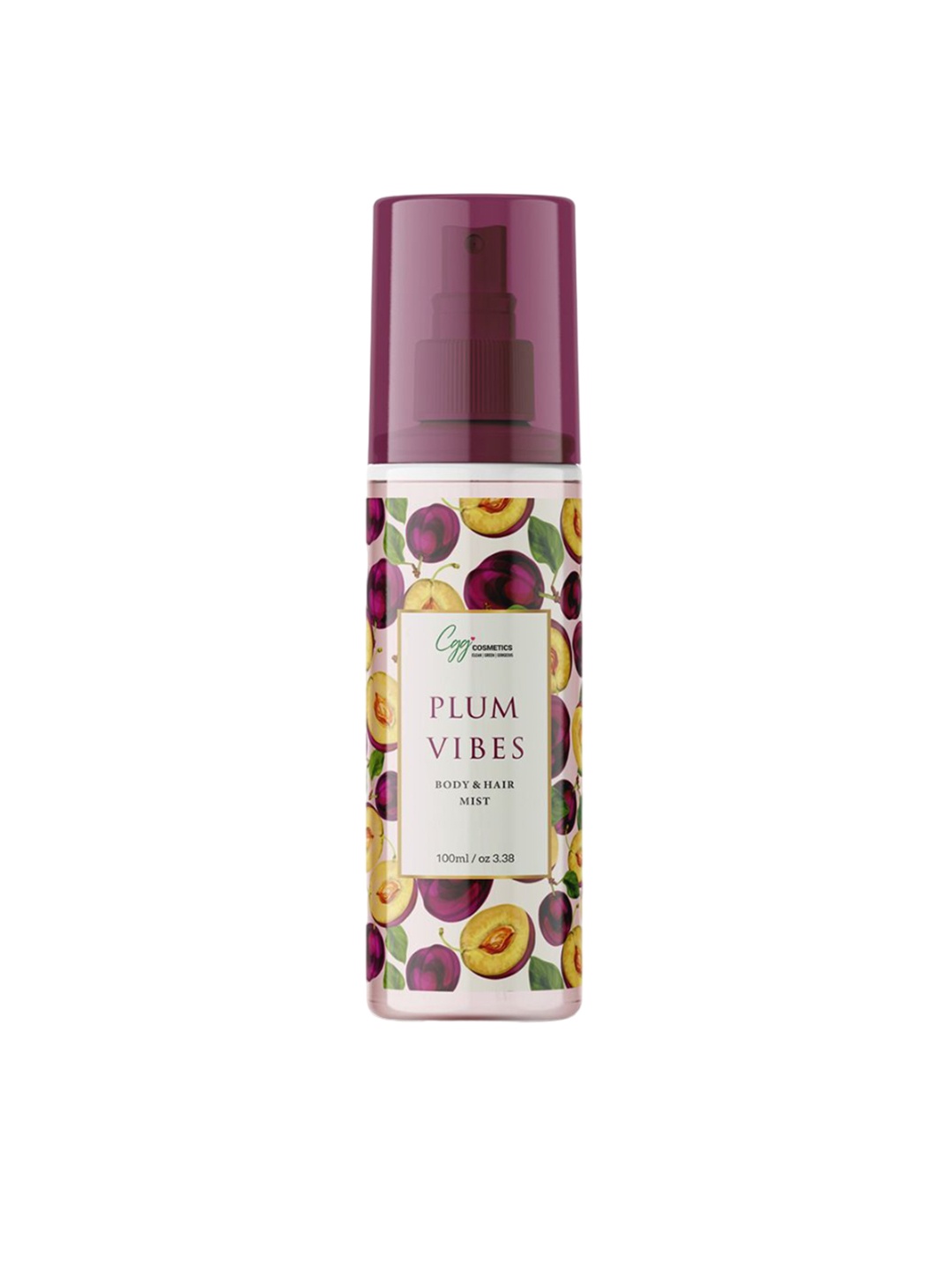 

CGG Cosmetics Plum vibes Body & Hair Mist - 100 ml, White