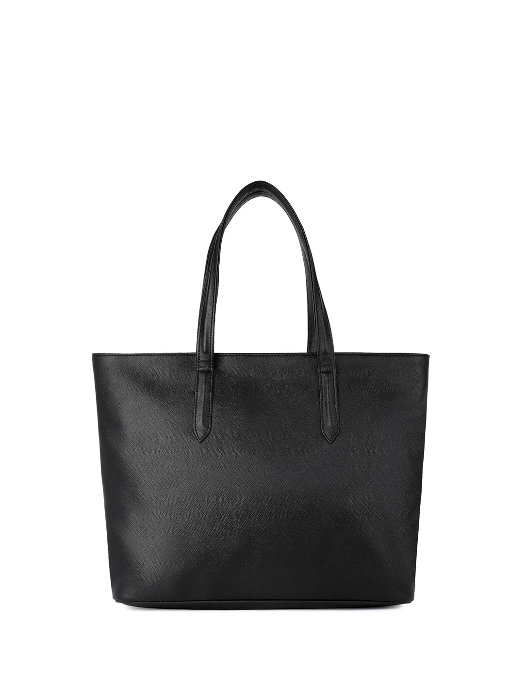 

OsaiZ PU Shopper Shoulder Bag, Black