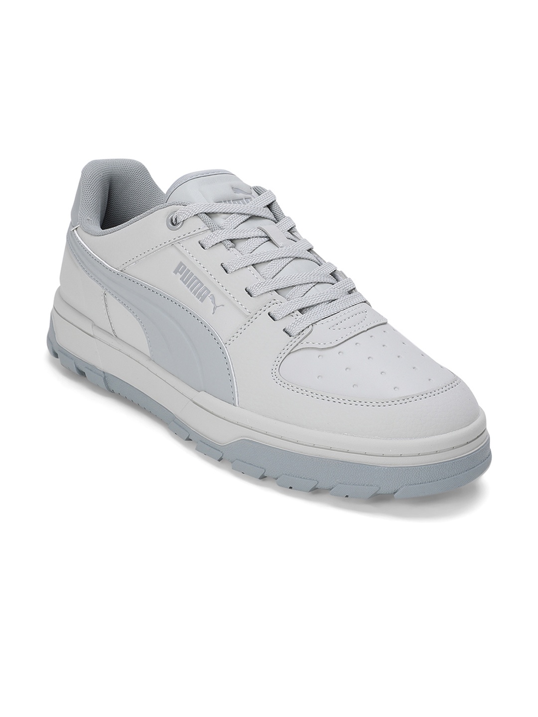 

Puma Unisex Perforated Caven 2.0 Abrupt Sneakers, Grey