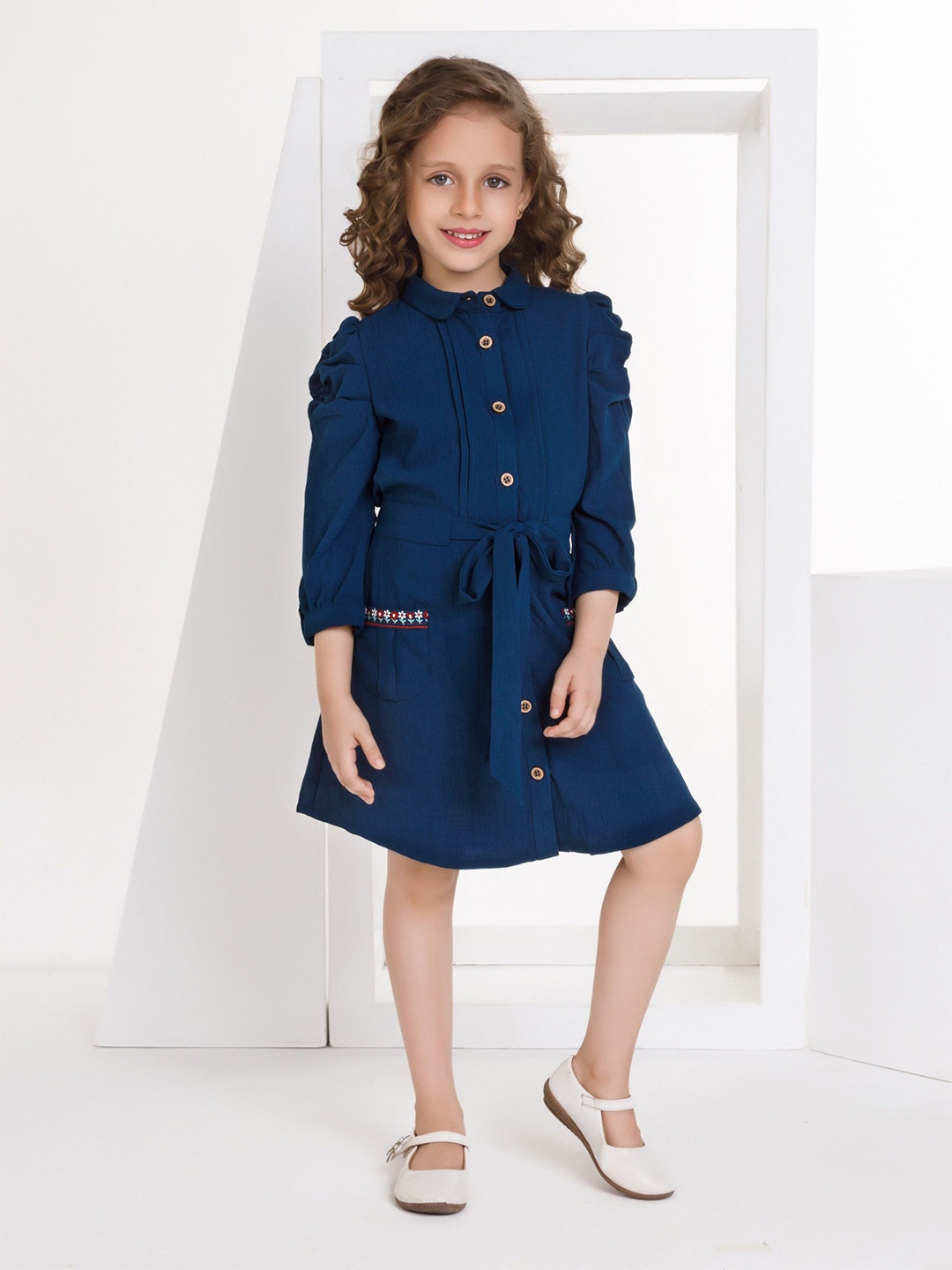 

Peppermint A-Line Amazing Autumn Dress, Teal