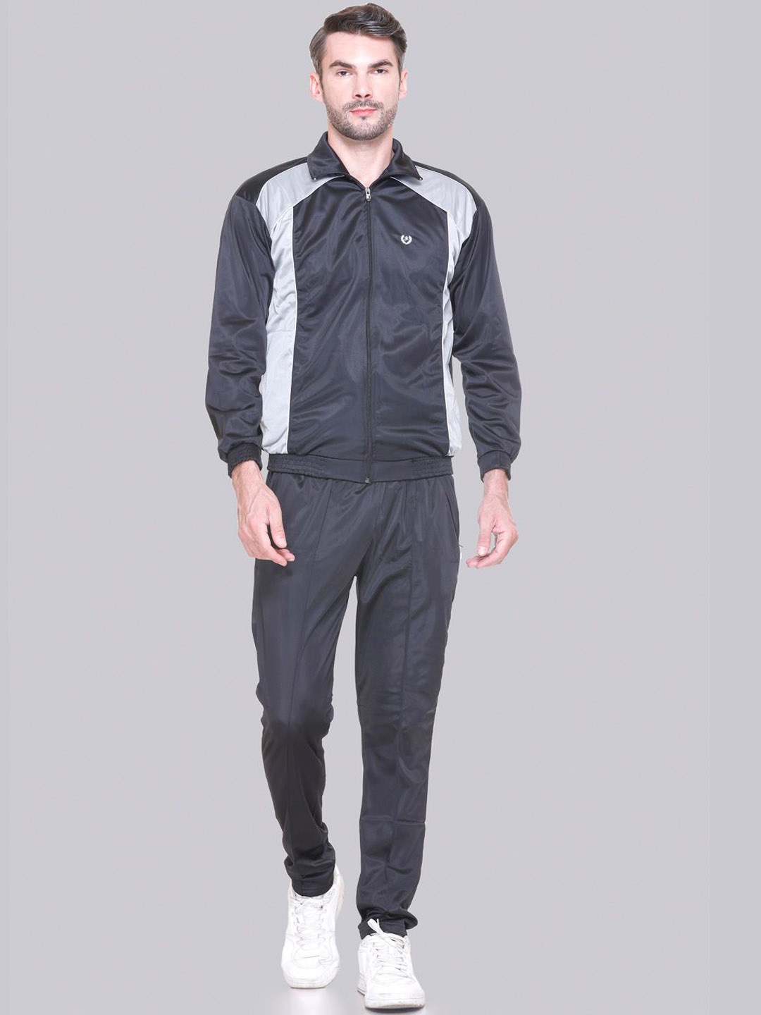 

ELPIDA Polo Collar Tracksuits, Black