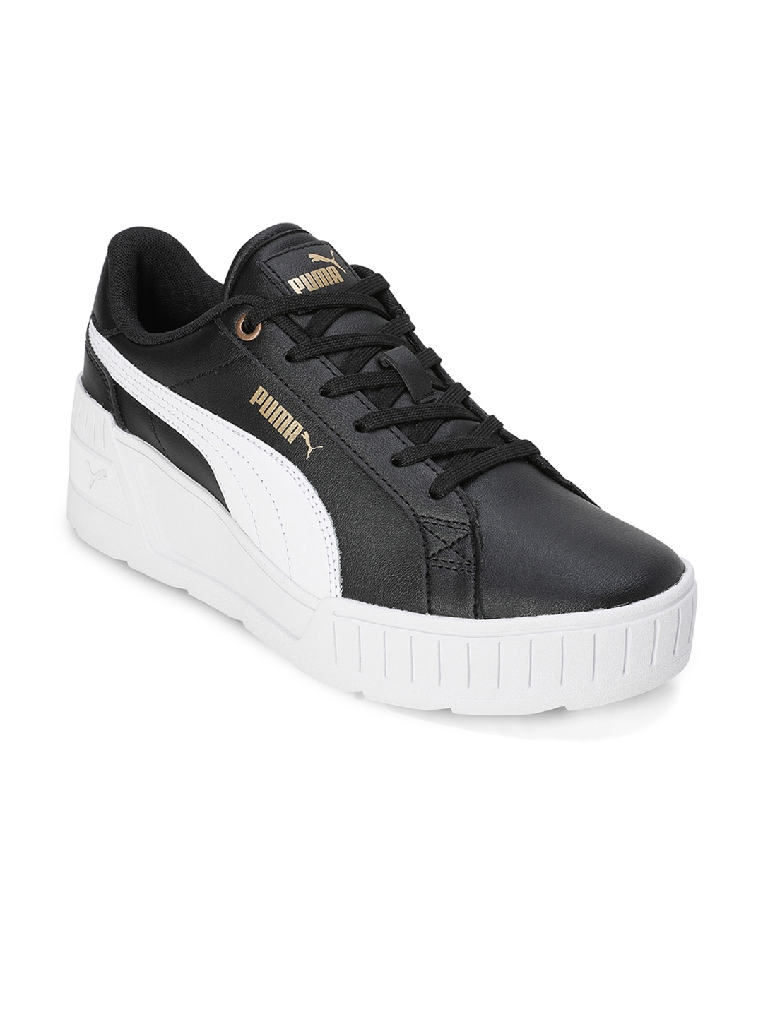 

Puma Women Karmen Wedge Sneakers, Black