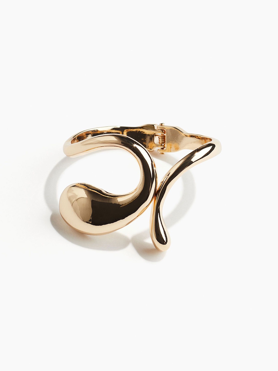 

H&M Twisted Cuff Bracelet, Gold